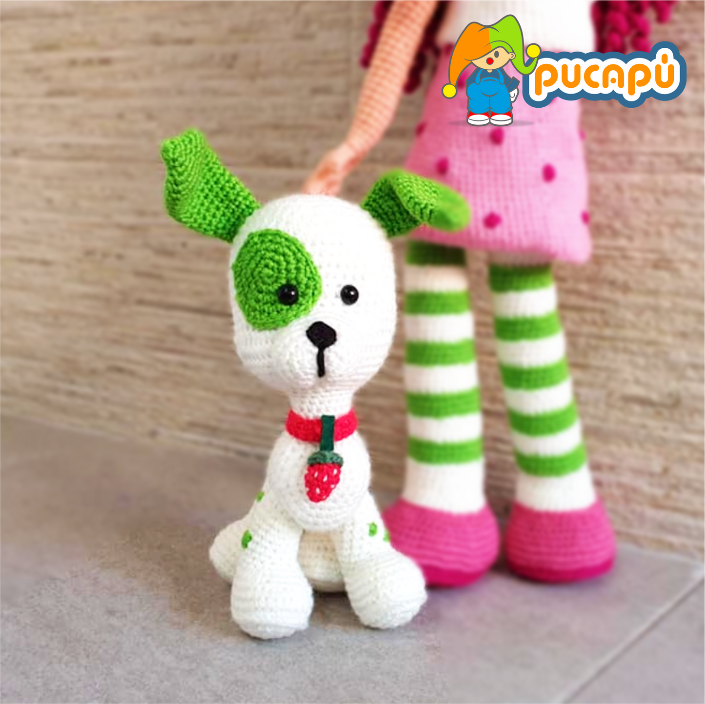 Niña de fresa Patrón