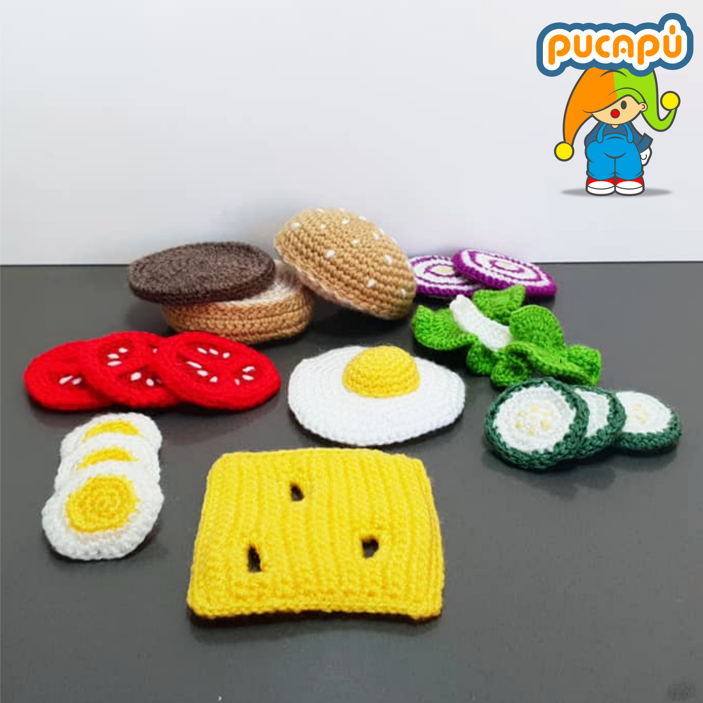 Set Hamburguesa Completa Patrón