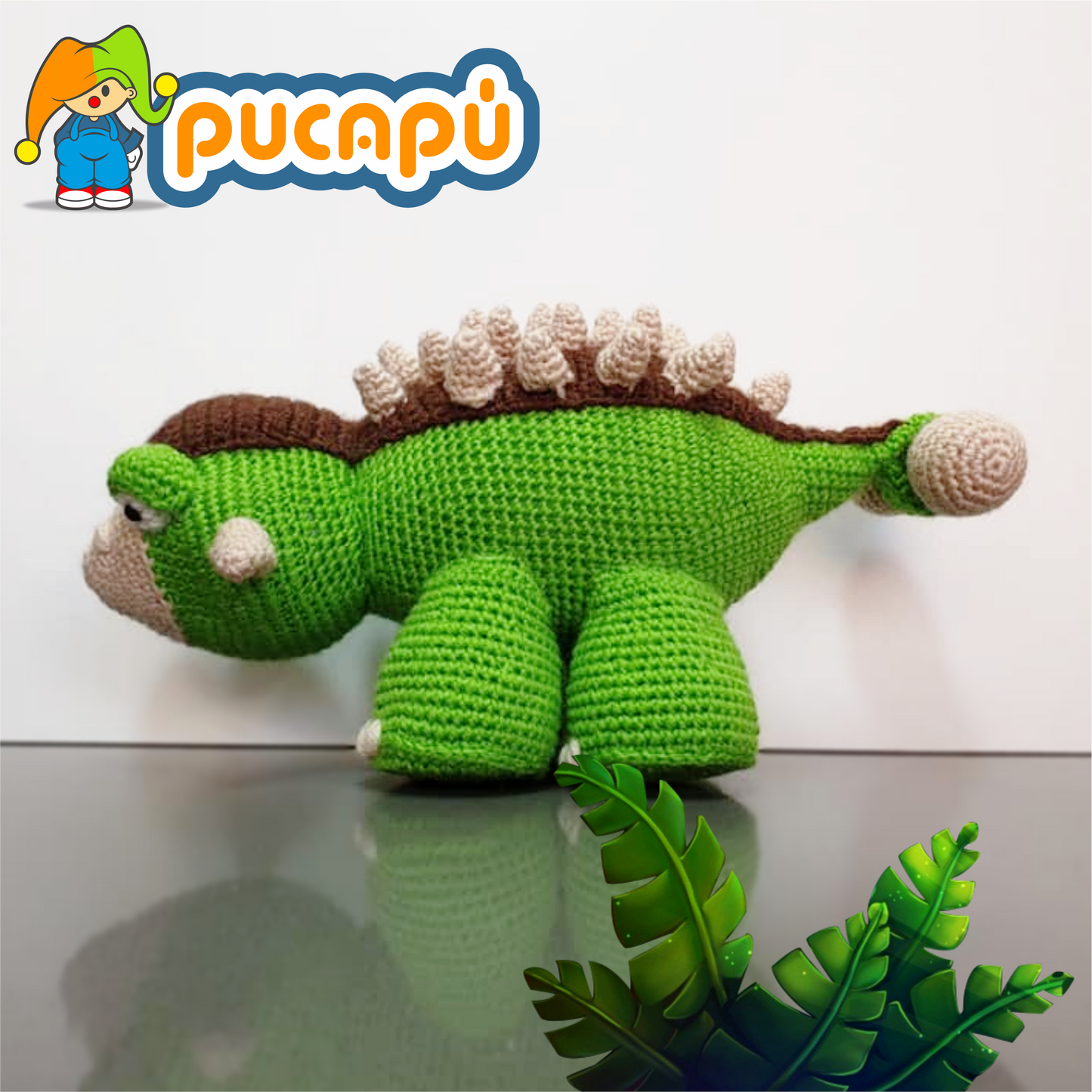 Anquilosaurio Patrón Amigurumi PDF