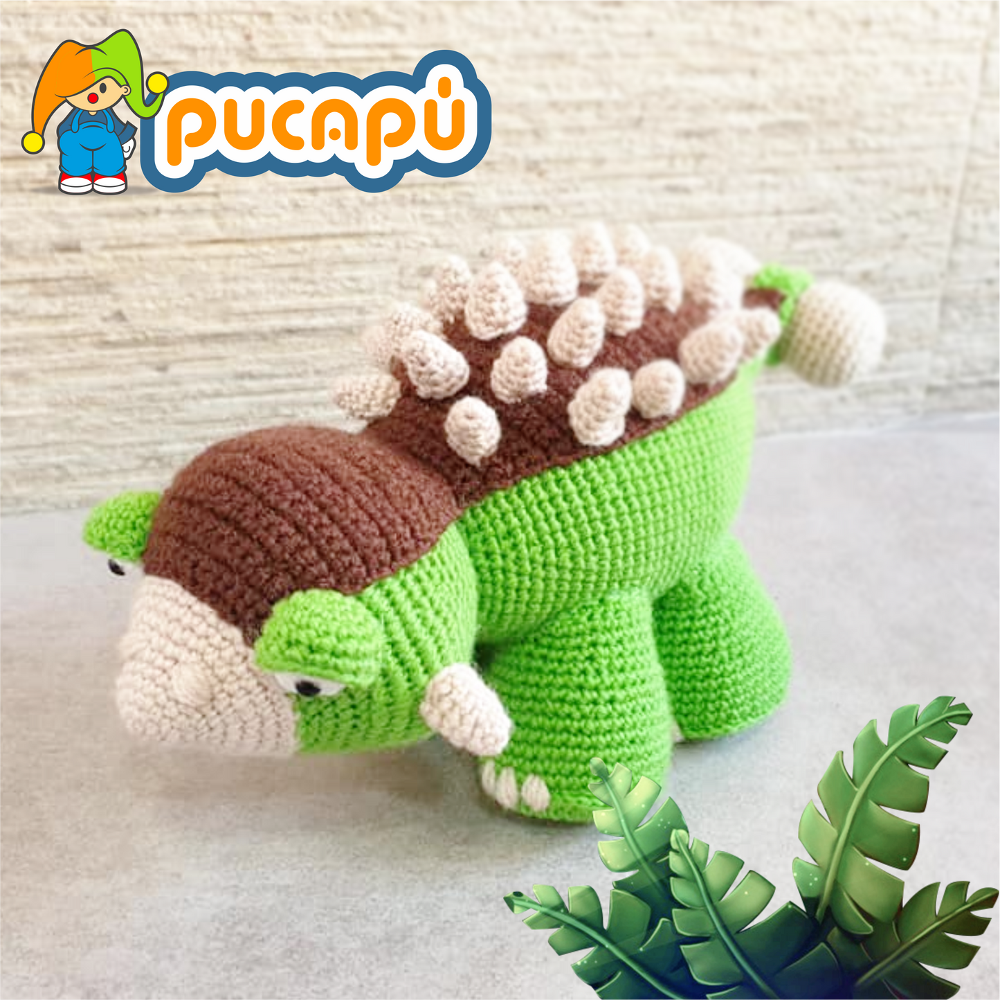 Anquilosaurio Patrón Amigurumi PDF