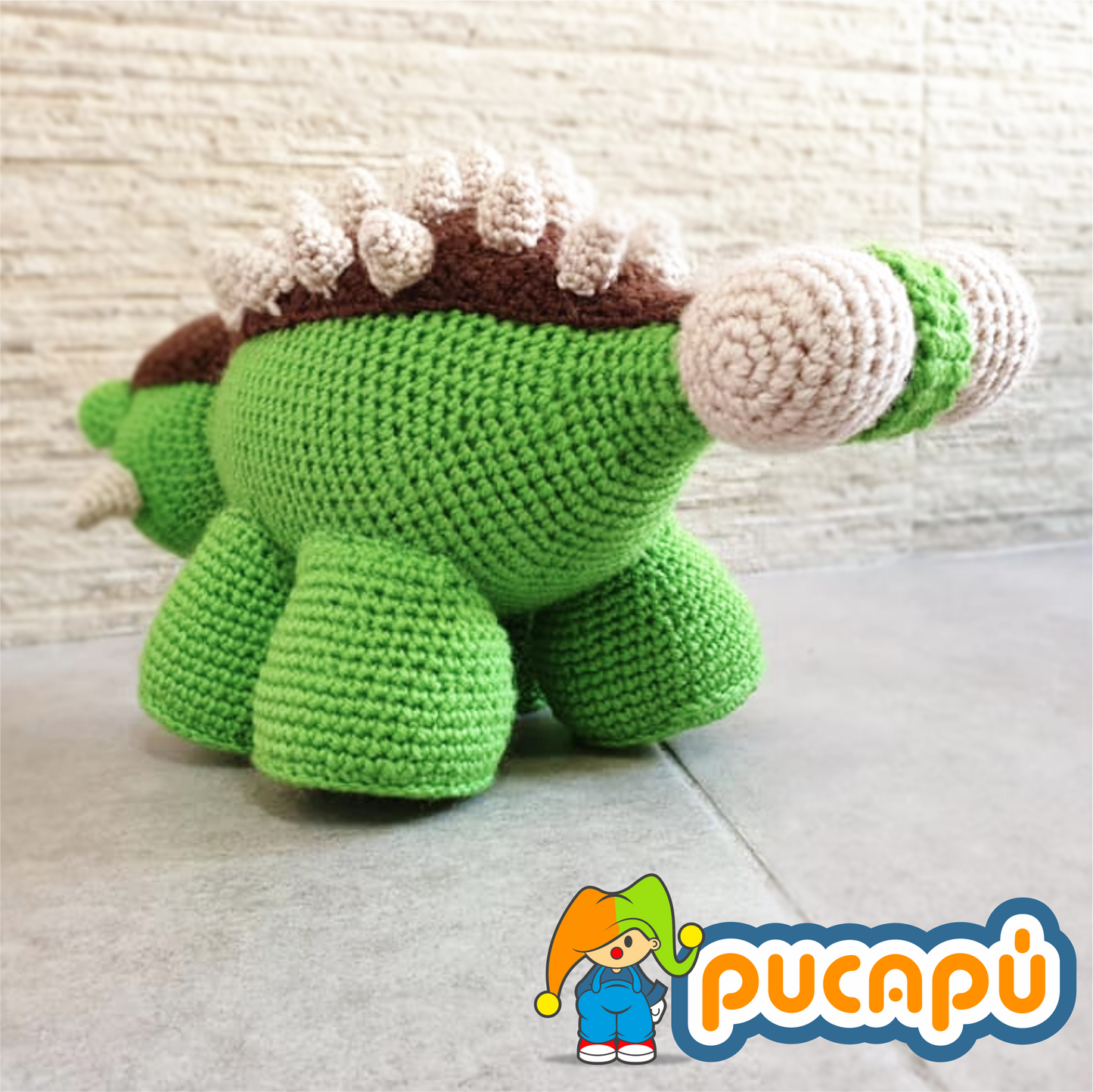 Anquilosaurio Patrón Amigurumi PDF