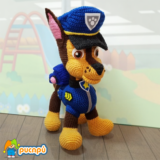 Cachorro Policía Patrón