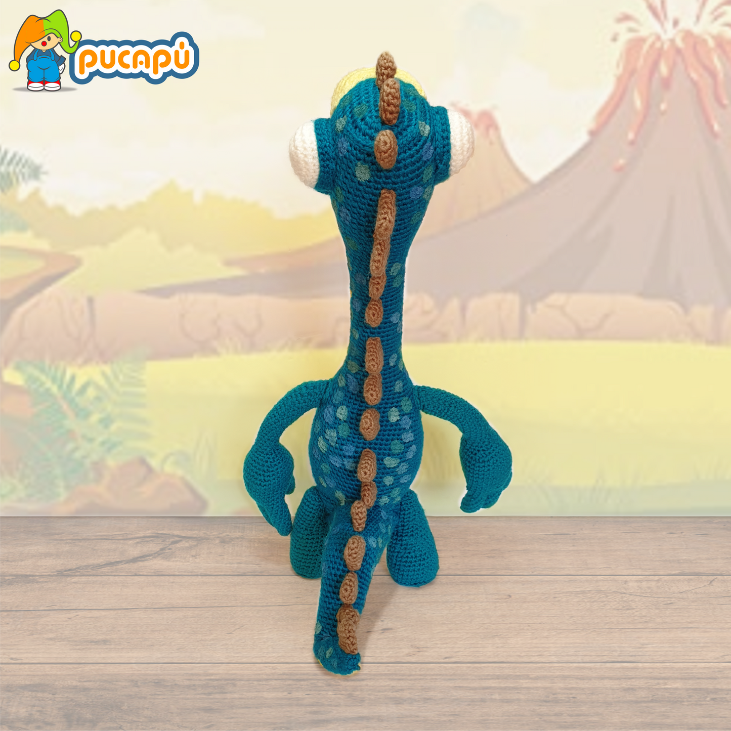 Dinosaurio Bill Patrón Amigurumi PDF