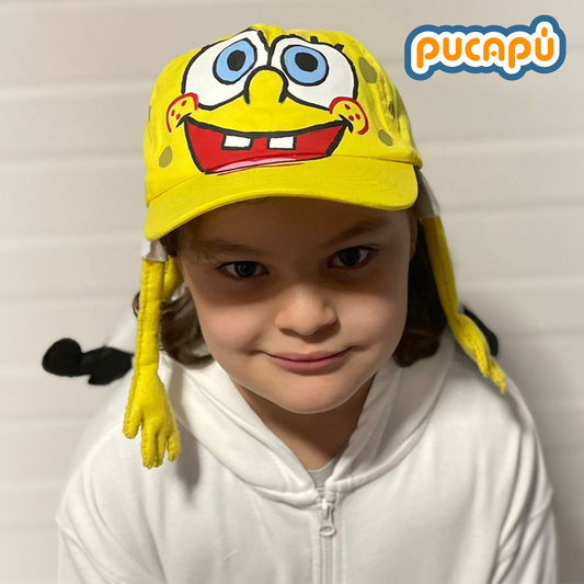 GORRA BOB ESPONJA - Patrón PDF