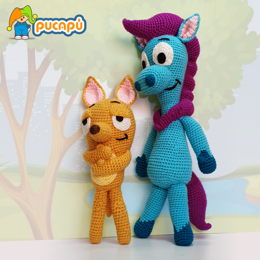 DOG Y PONY - Patrón Amigurumi PDF